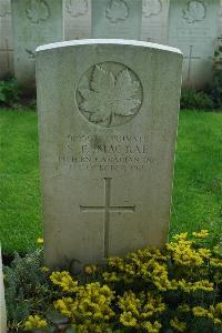 Canada Cemetery Tilloy Les Cambrai - MacRae, S F